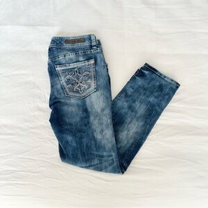 y2k vintage dark wash jeans